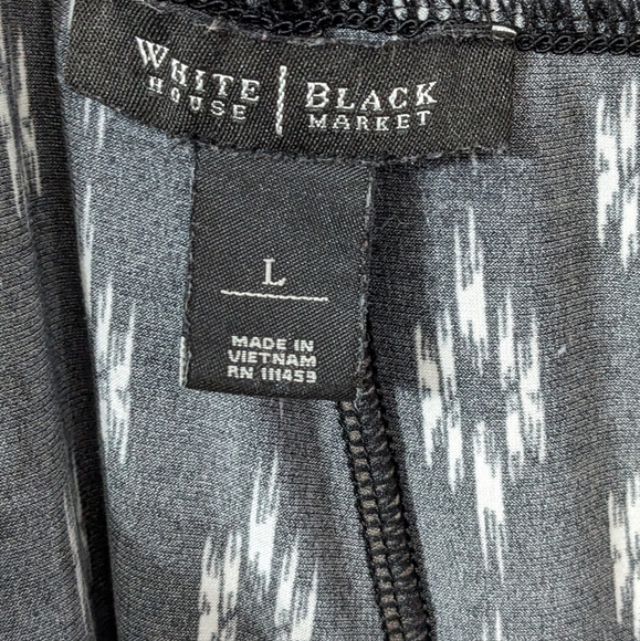 White House Black Market Women's Wide Leg Palazzo Pants, Size Large - Picture 4 of 5